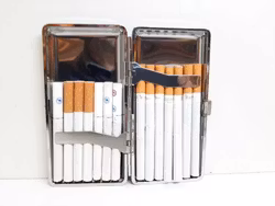 Cigarettetui Metall Widey Long