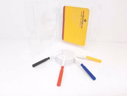 Kopp för olja med 4st stift (Klocka/urmakeri verktyg)