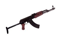 AK47 med metallstock Replika