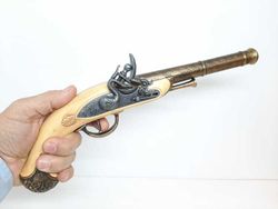 Flintlåspistol (pirat pistol) replika