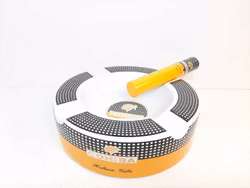 Cigarraskkopp / Askfat COHIBA + Tub COHIBA Aluminium