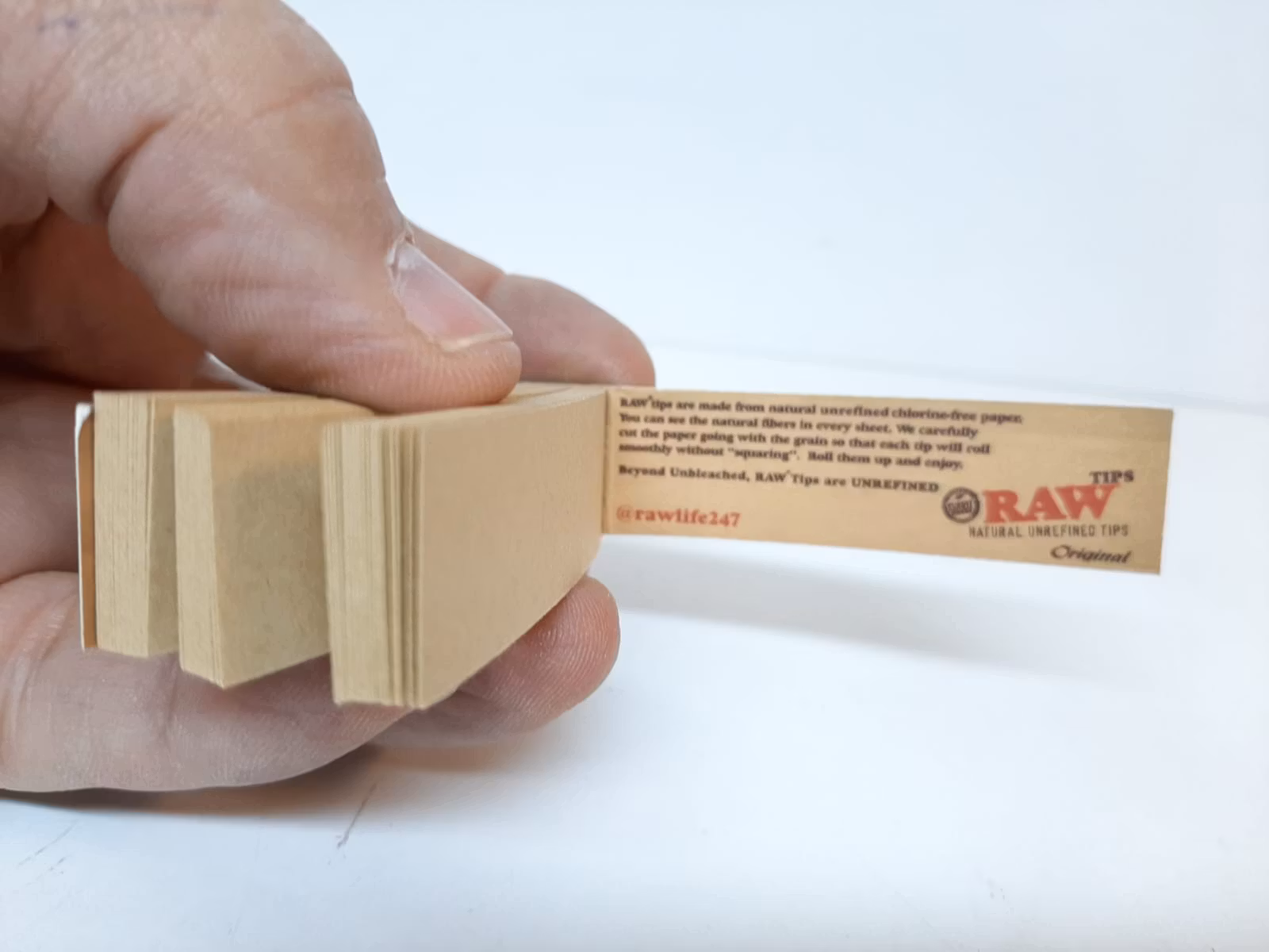 RAW Rolls Display + 3st RAW Filtertips
