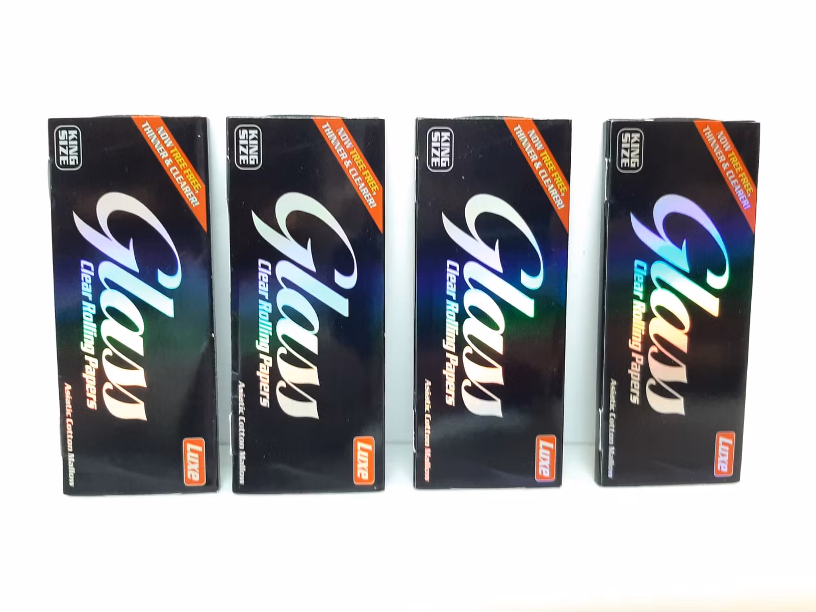 GLASS Genomskinligt papper (4 förpackningar)