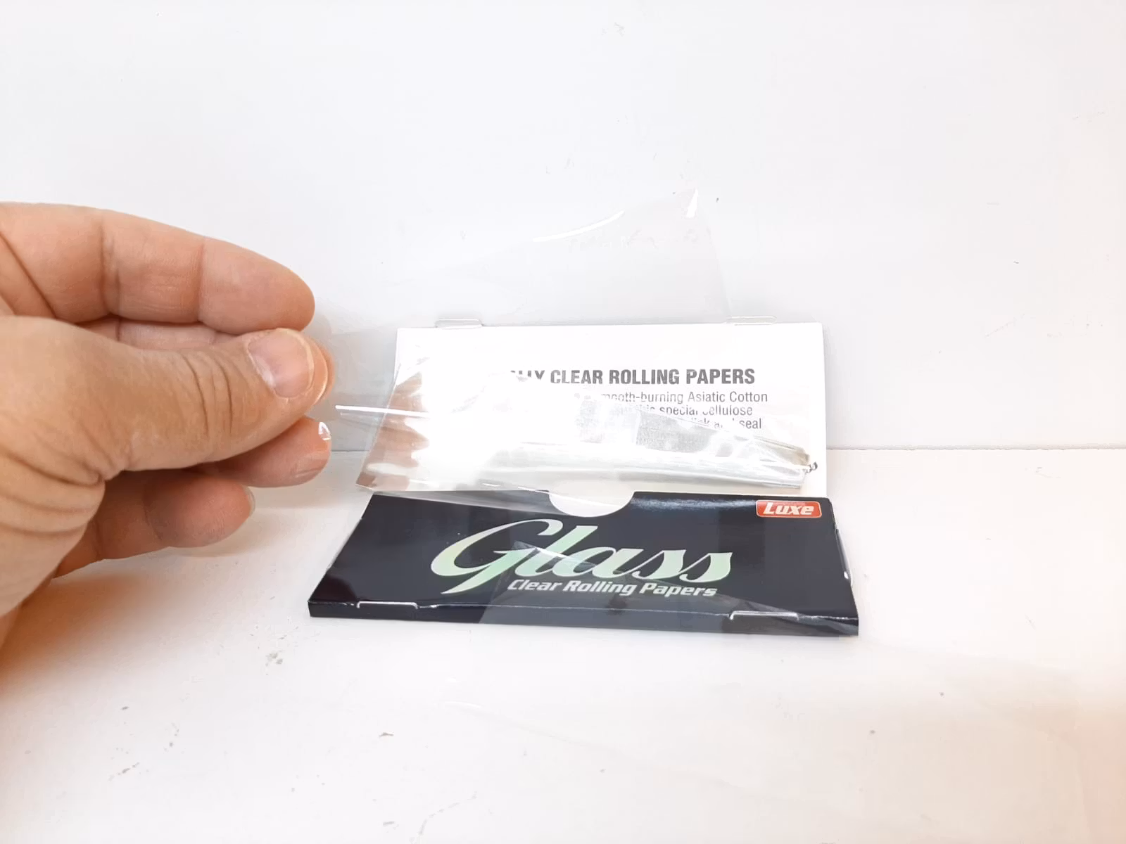 GLASS Genomskinligt papper (4 förpackningar)