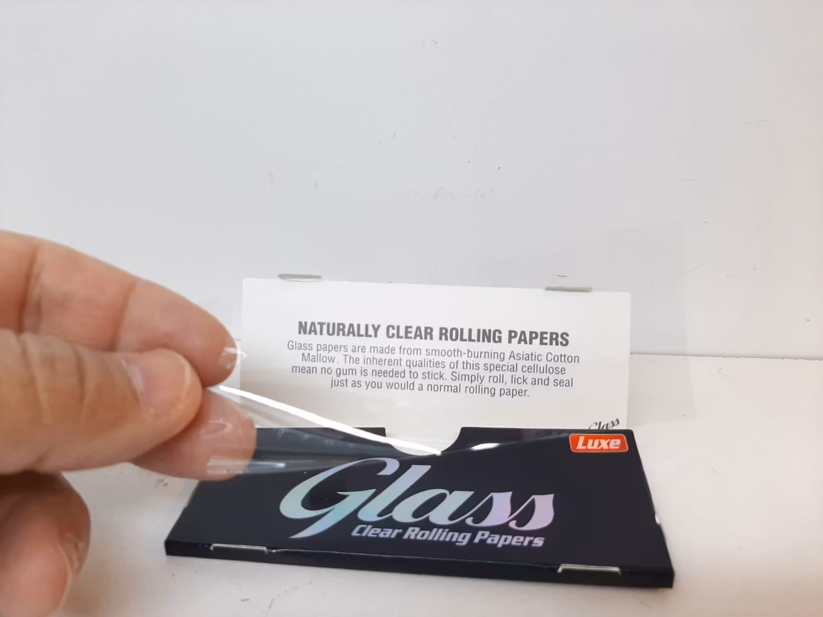 GLASS Genomskinligt papper (4 förpackningar)