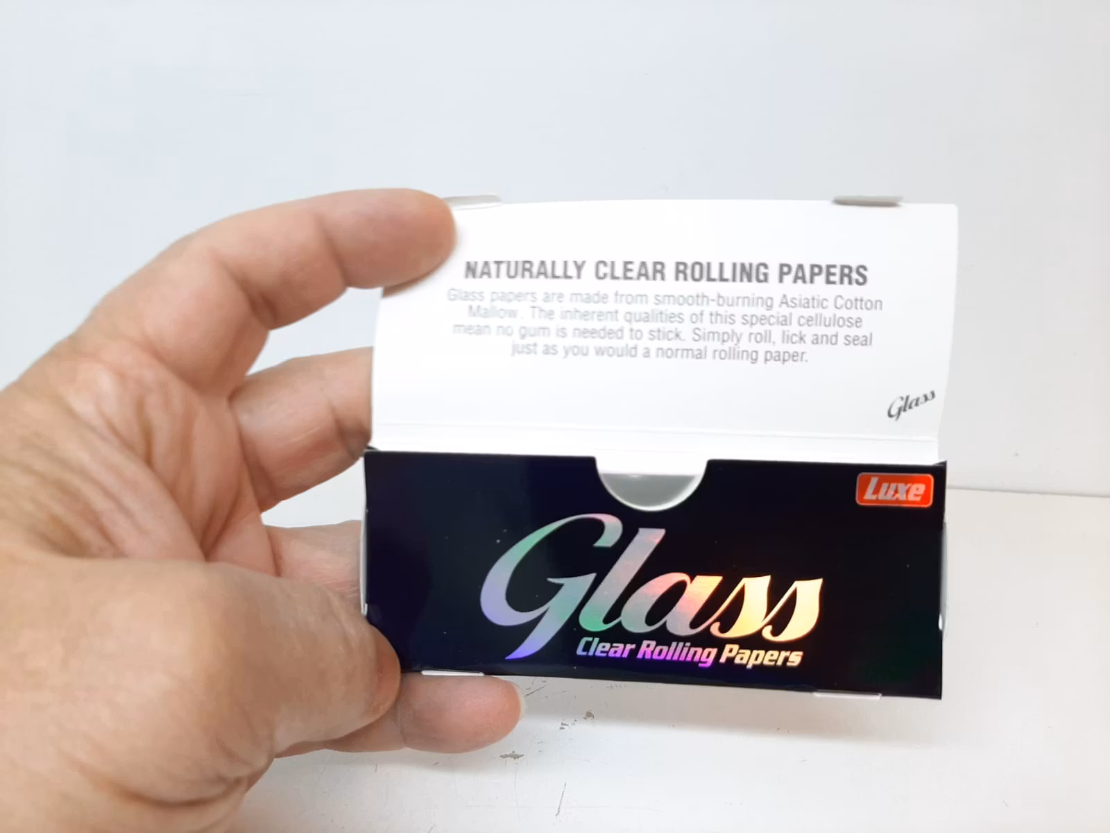 GLASS Genomskinligt papper (4 förpackningar)