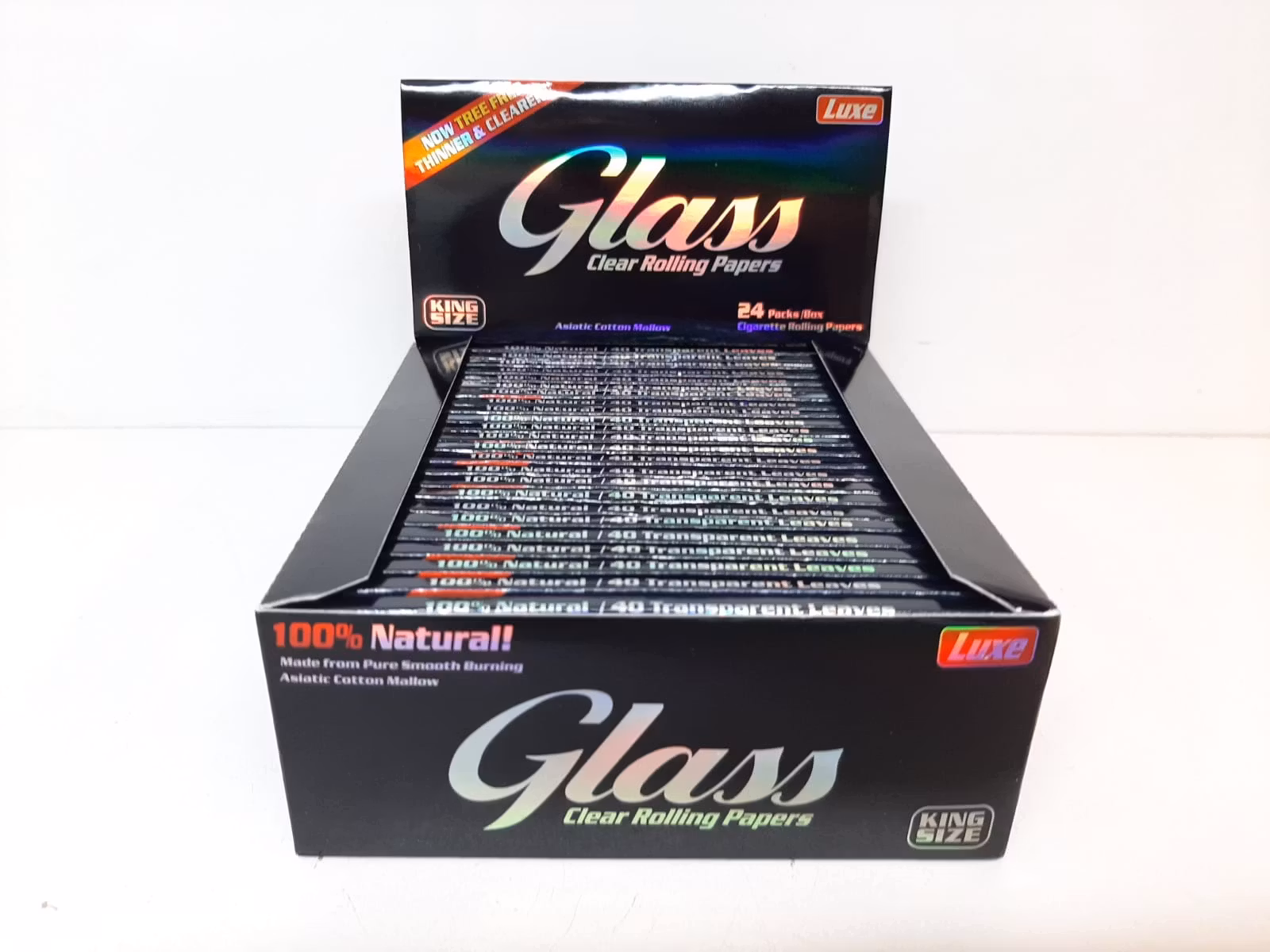 GLASS Genomskinligt papper (4 förpackningar)