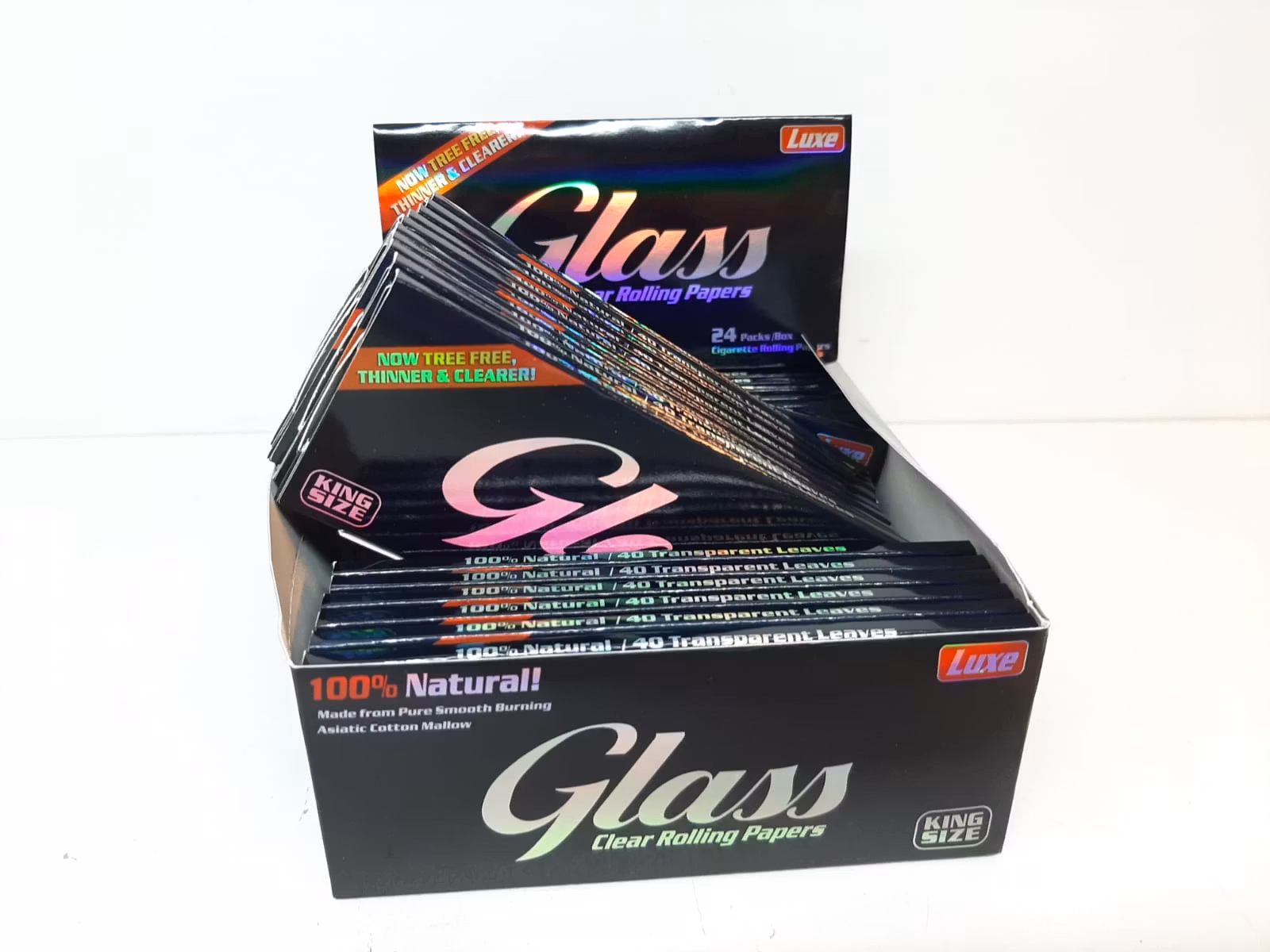 GLASS Genomskinligt papper (4 förpackningar)