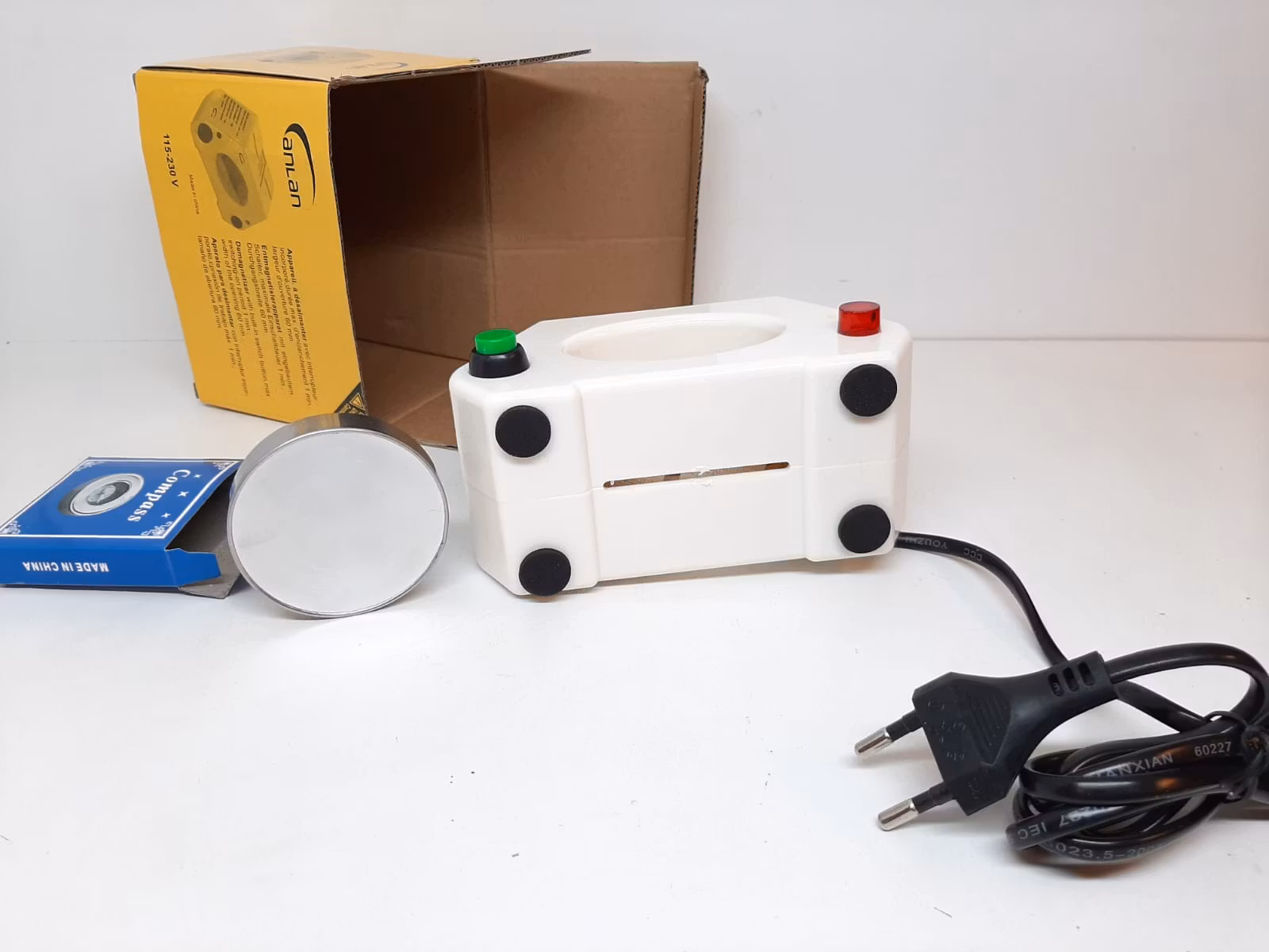 Avmagnetiserare + Kompass