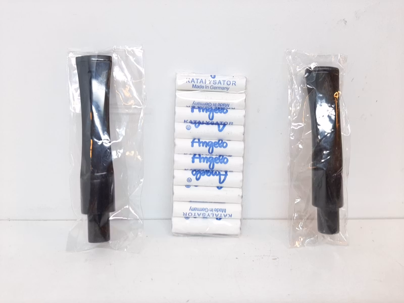 Pipmunstycke / Pipskaft (med filter): 2 st + Pipfilter