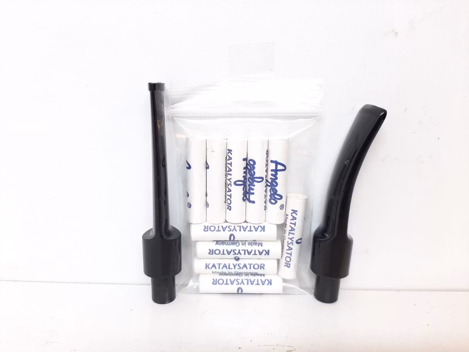 Pipmunstycke / Pipskaft (med filter): 2 st + Pipfilter