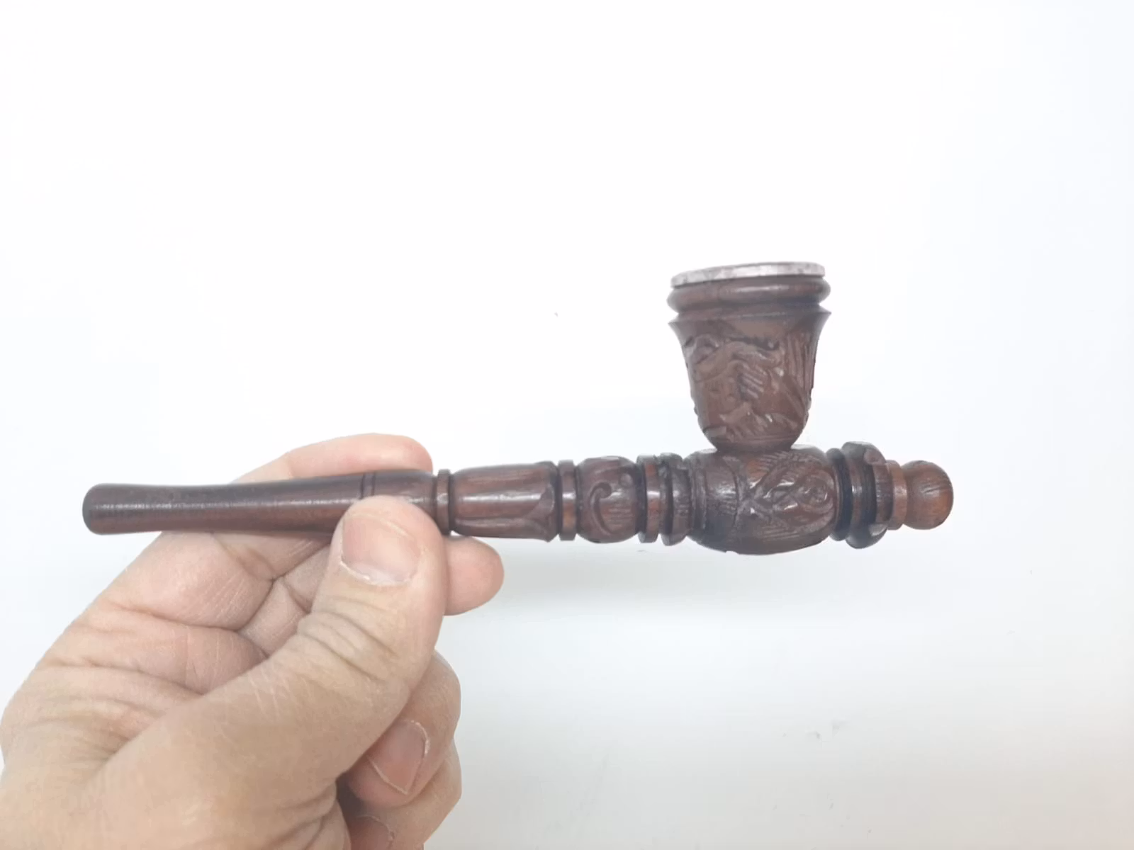 Indisk Pipa & Chillum + tillbehör