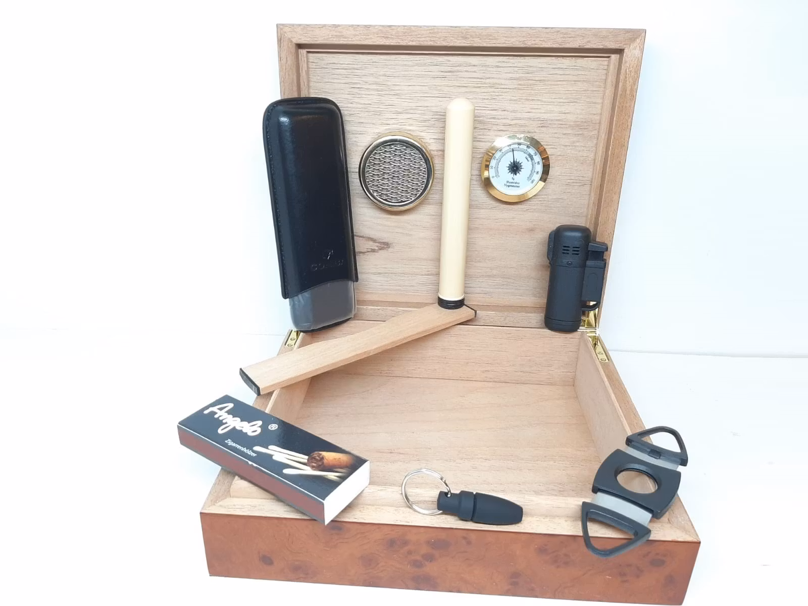Cigarr humidor Sikarlan med tillbehör