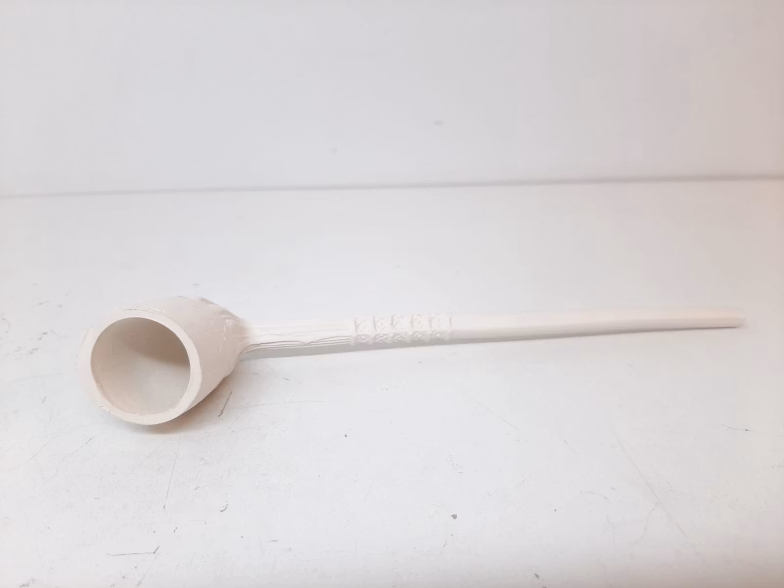 Lerpipa / Kritpipa Grip + tillbehör