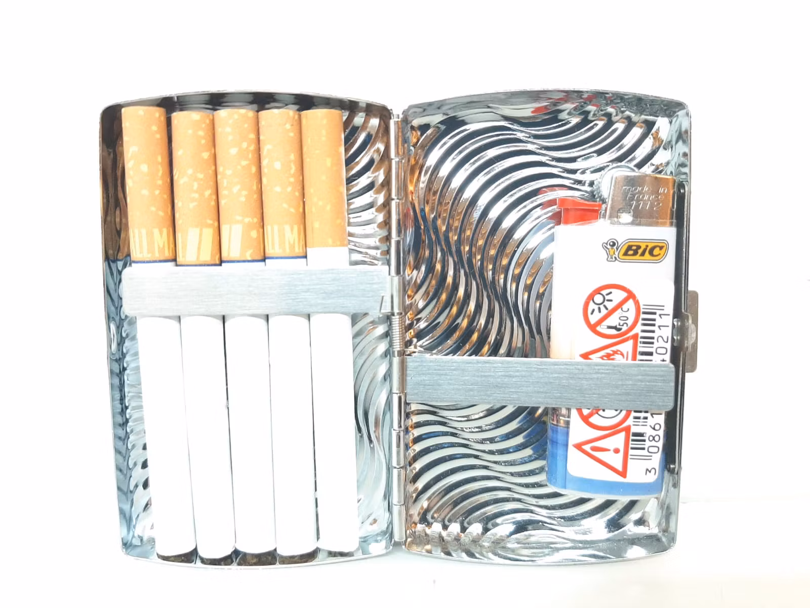 Cigarettetui Metall Mini Crackle
