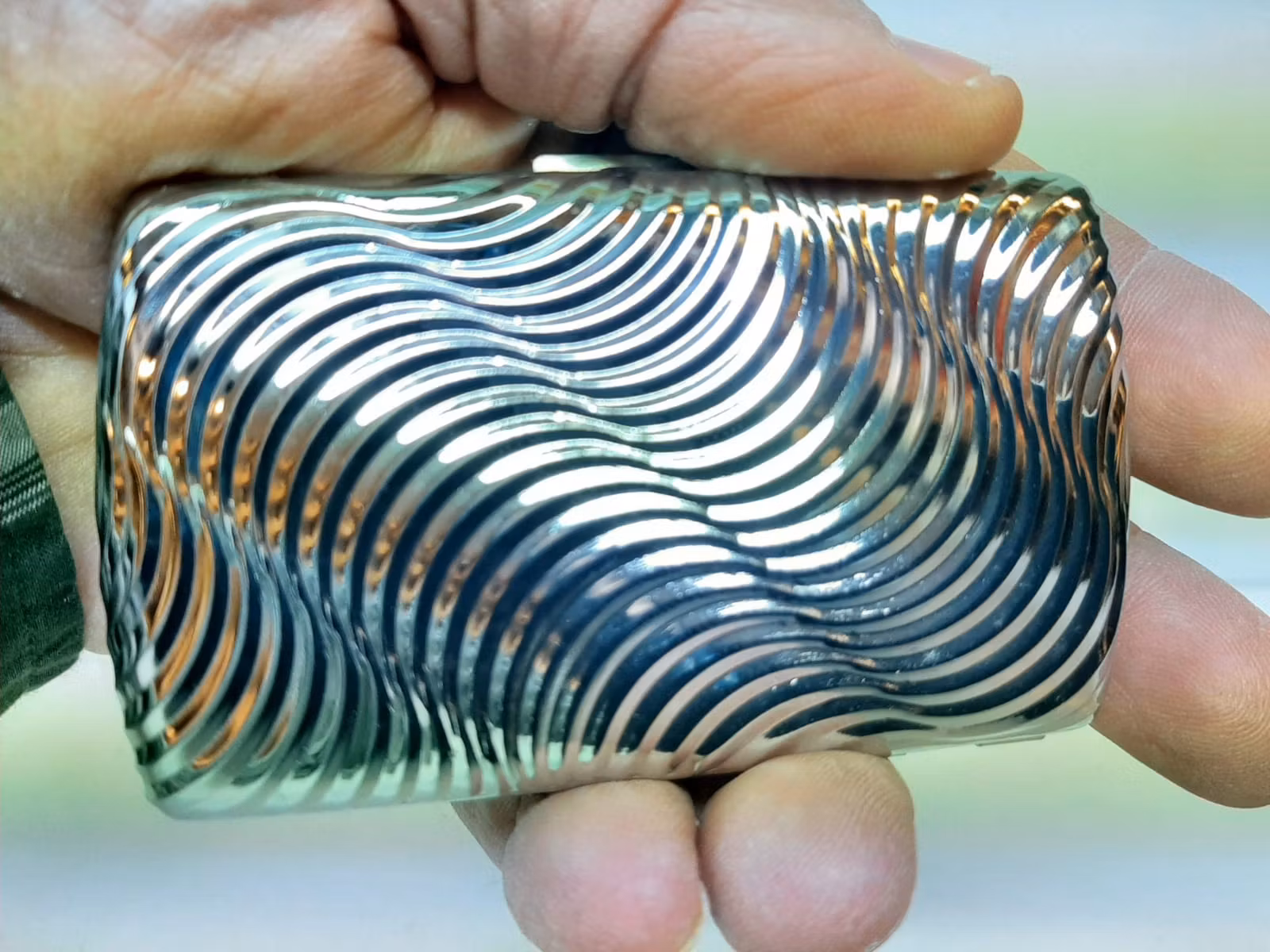 Cigarettetui Metall Mini Crackle
