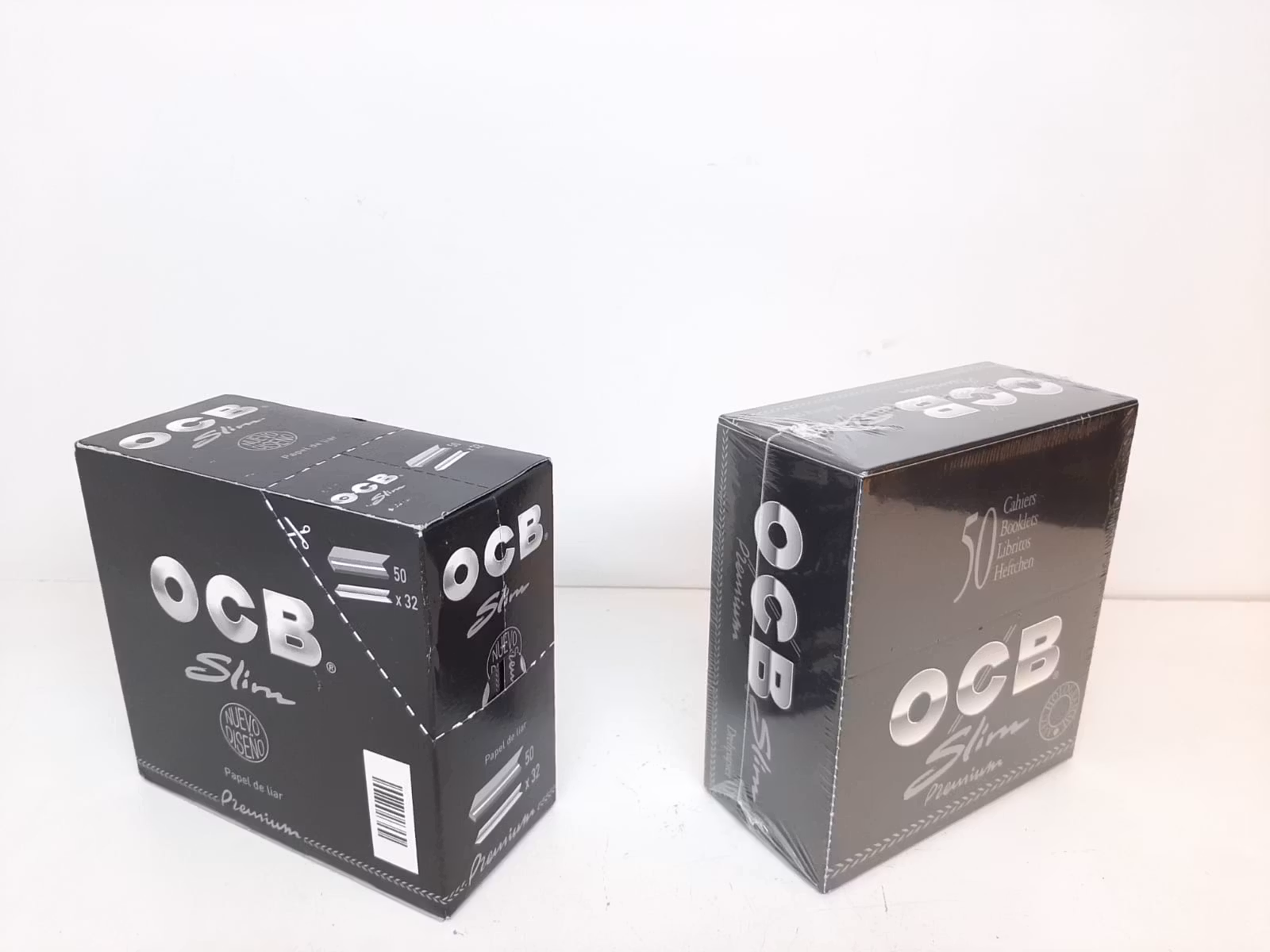 DISPLAY: OCB Kingsize Slim (cigarettpapper)