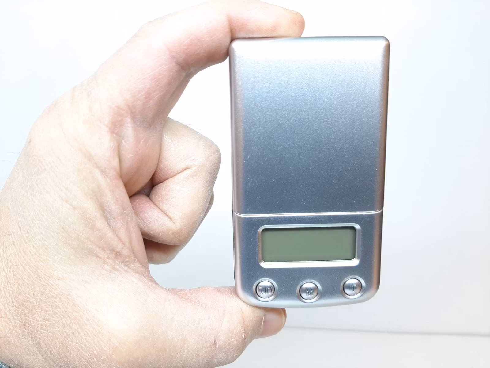 Digitalvåg (100 / 0.01 gram) + 4 vikter