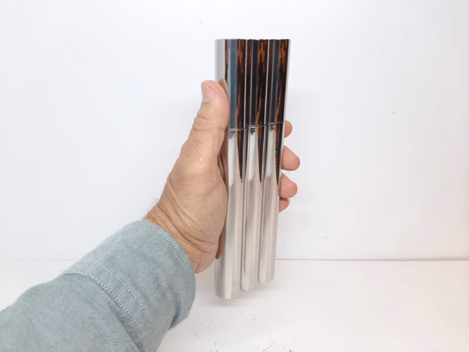 Cigarrfodral / Cigarretui Metall XXL (3 cigarrer)