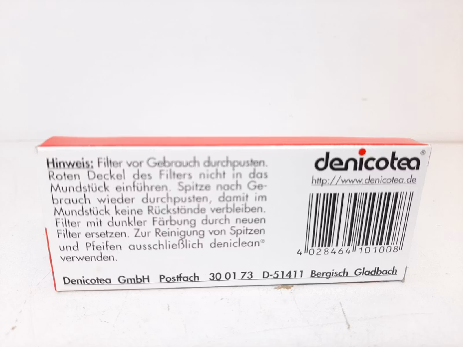 Cigarettmunstycke FIBAM Mini + 10 Filter Denicotea