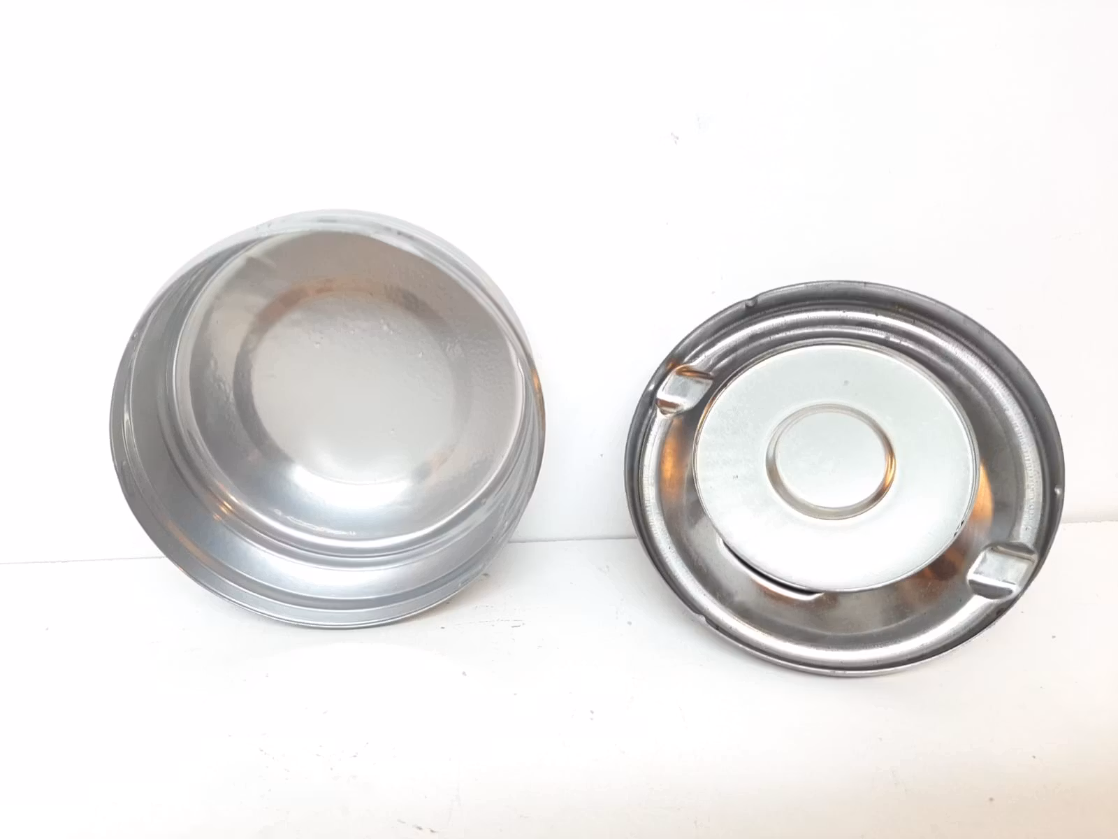 DISPLAY: Askkopp The Silver (6 askkoppar)