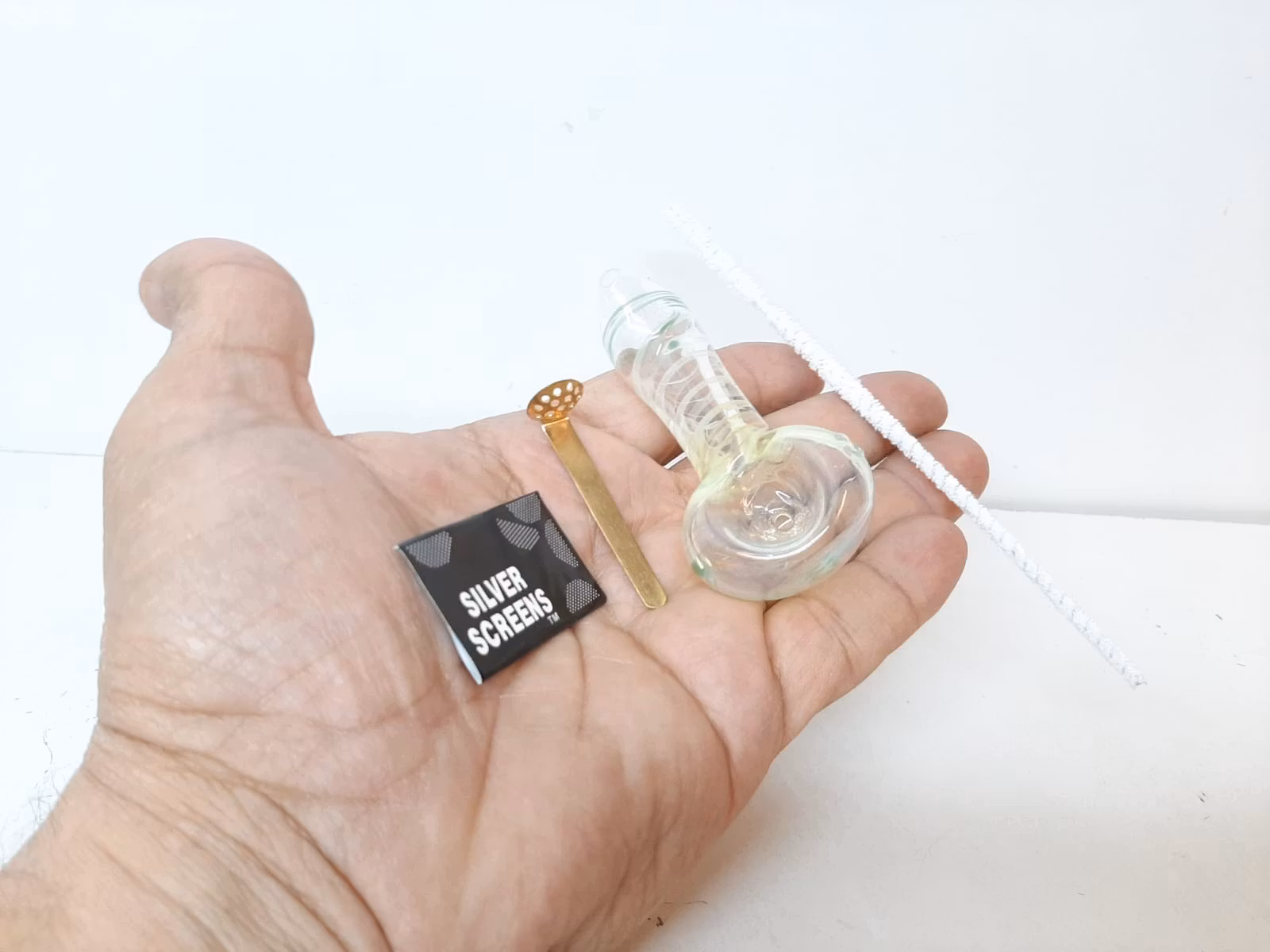 DISPLAY: Glaspipor (9 st)