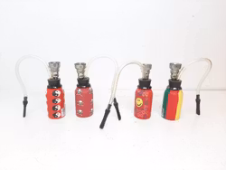 Glaspipa med slang + tillbehör