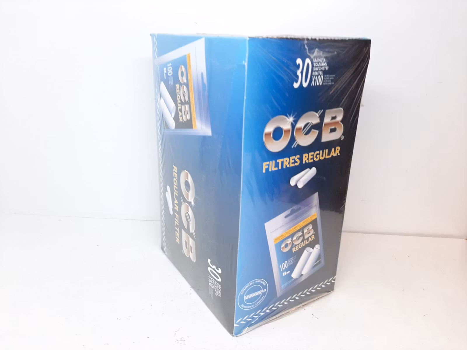 OCB Filter Regular (4 påsar) + tillbehör
