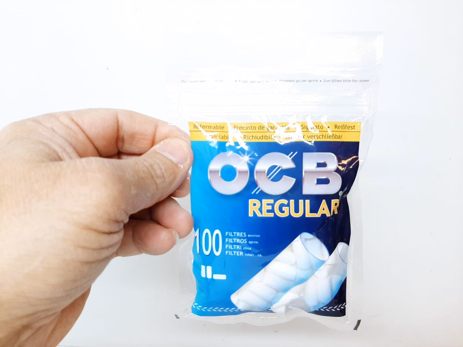 OCB Filter Regular (4 påsar) + tillbehör