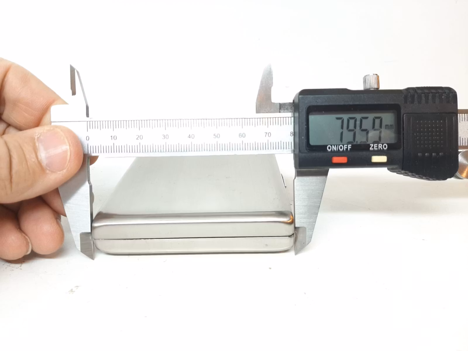 Cigarettetui Metall Squared