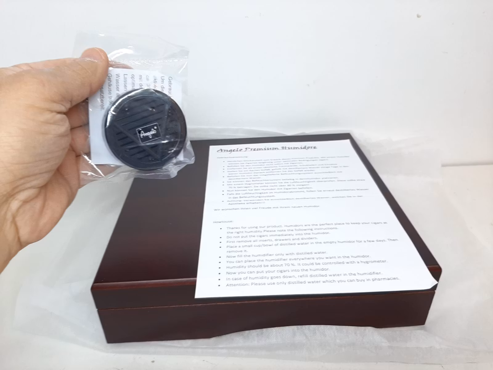 Cigarr humidor Angelo