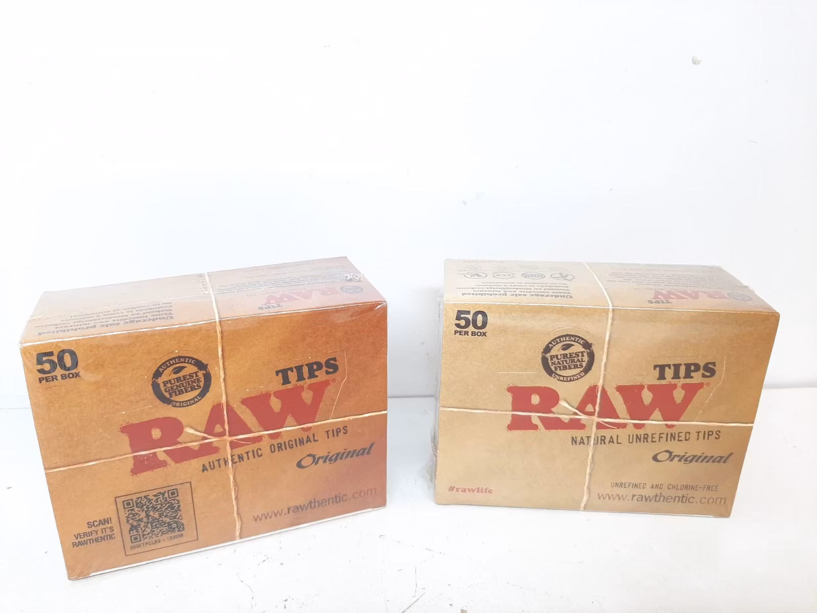 RAW Filtertips (8 förpackningar)