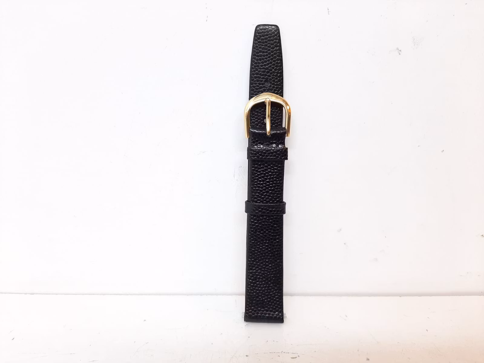 Armband SVART KALVSKINN (16 mm)
