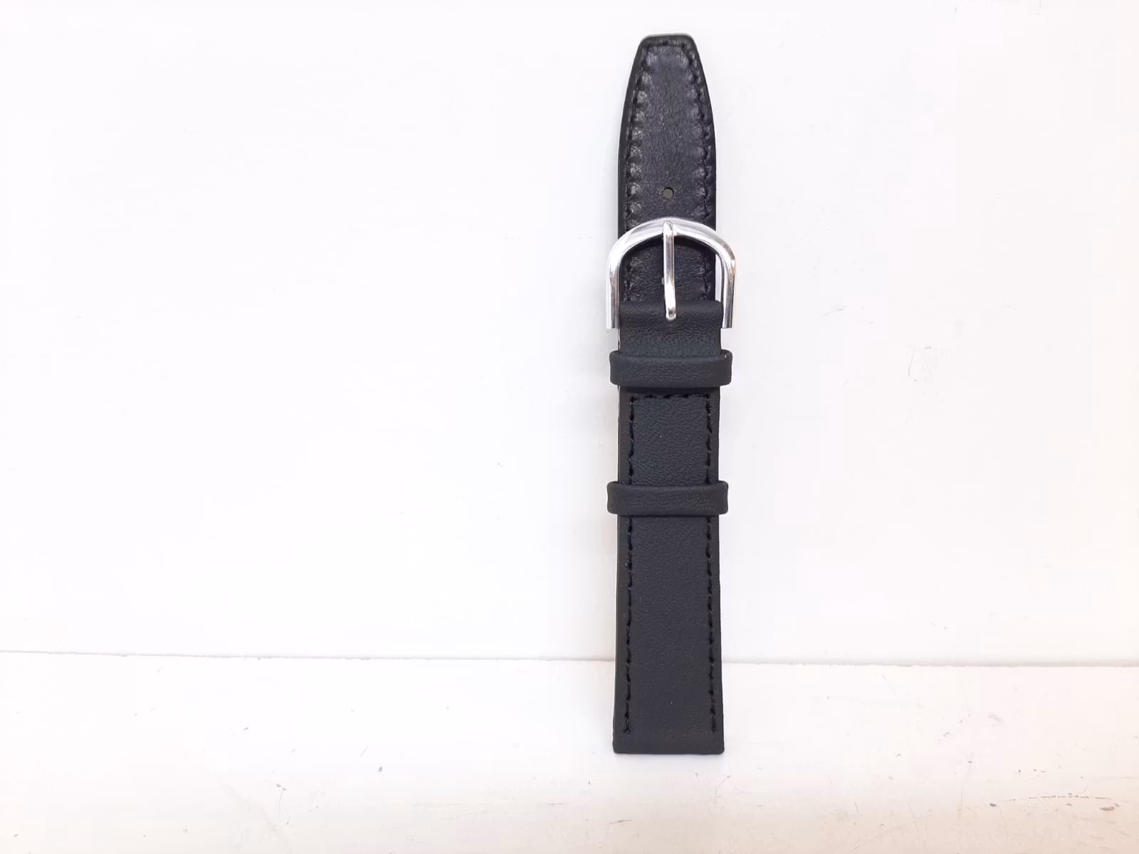 Armband (KALVSKINN) - SVART (18mm)