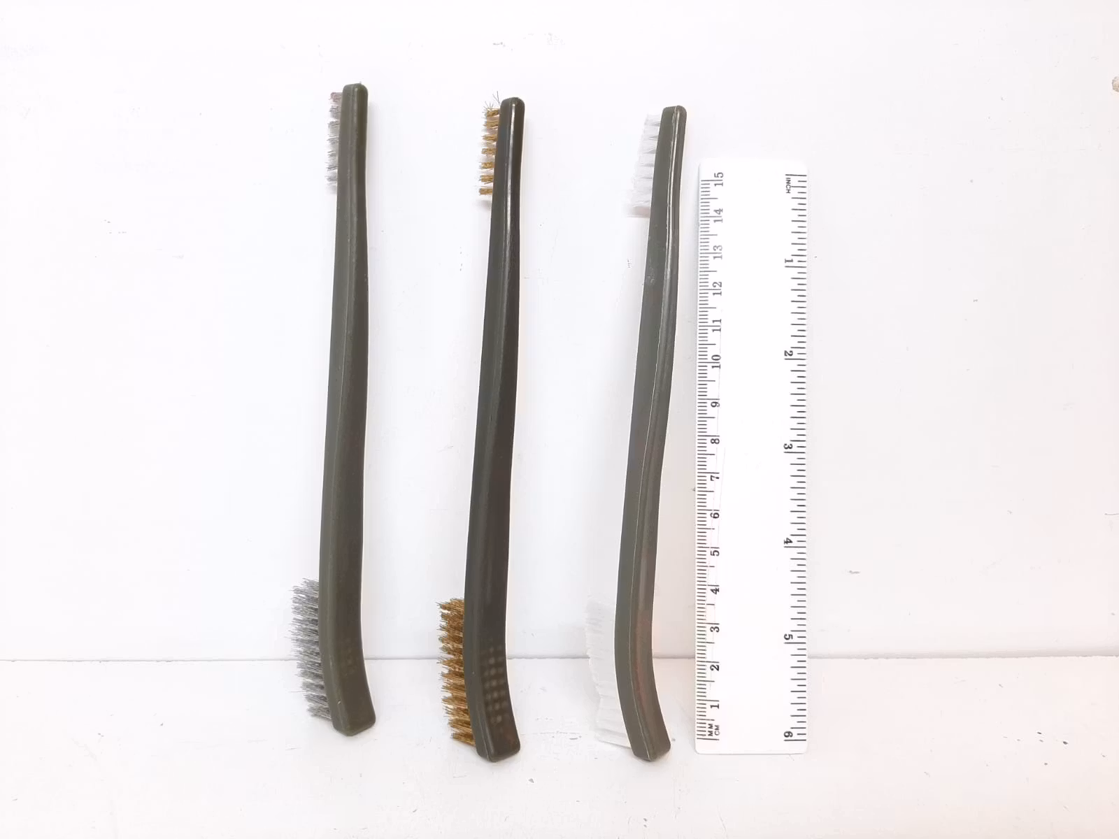 Verktyg set: Borste (3st) + Metallskrapa (5st)