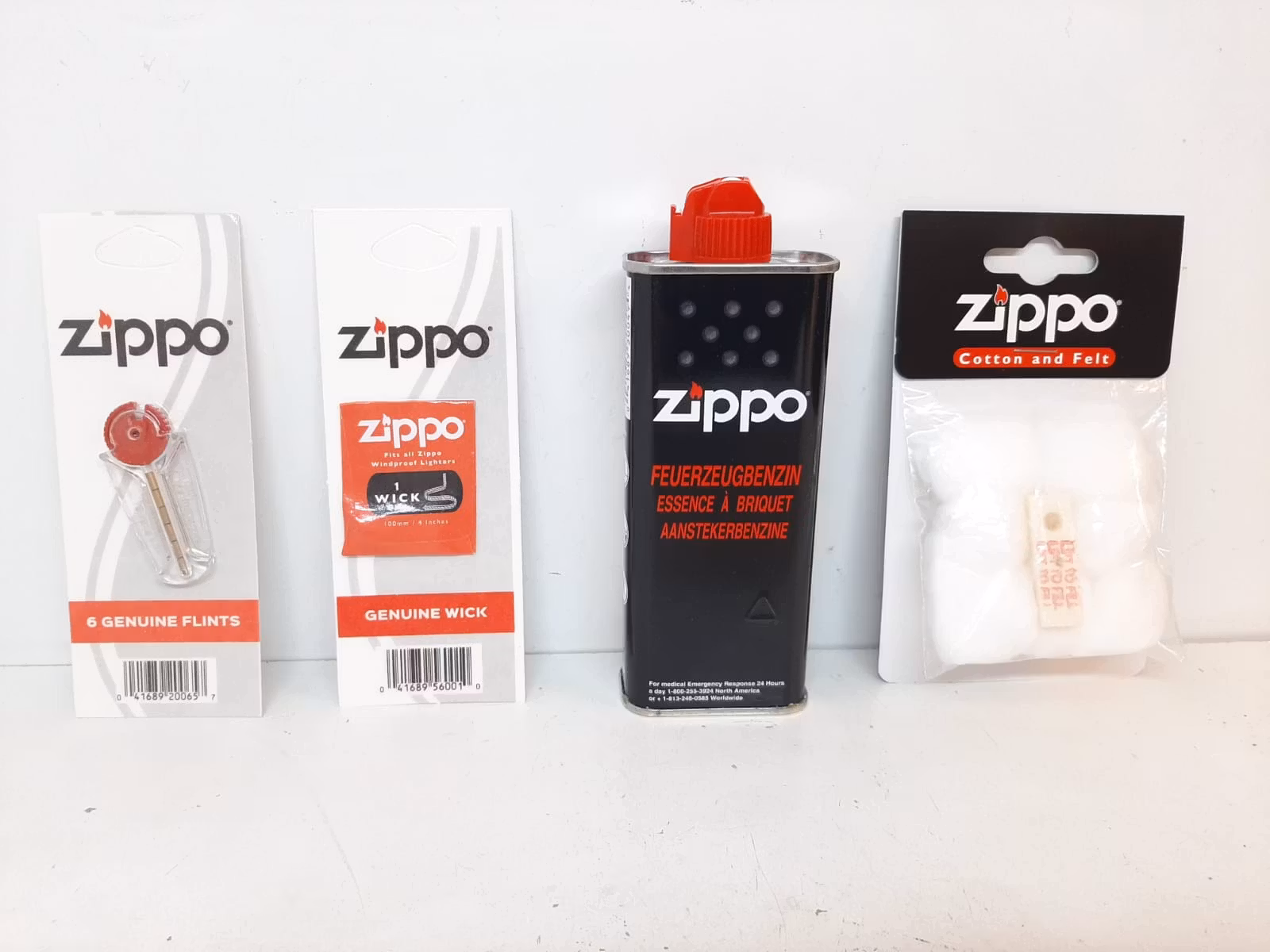 Zippotändare ICE BEAR + tillbehör