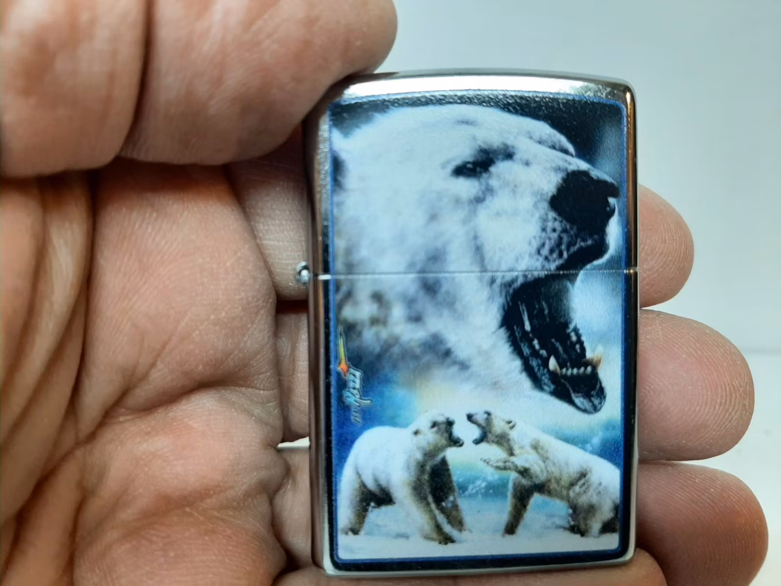 Zippotändare ICE BEAR + tillbehör
