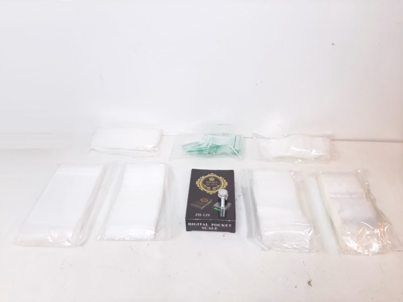 Digitalvåg (600 / 0.01 gram) + tillbehör
