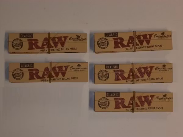 RAW Kingsize Slims + Filter: 5 st (rullpapper)