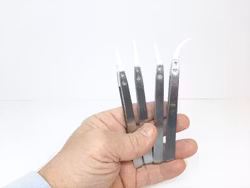 Pincetter i metall och keramik (4-pack)