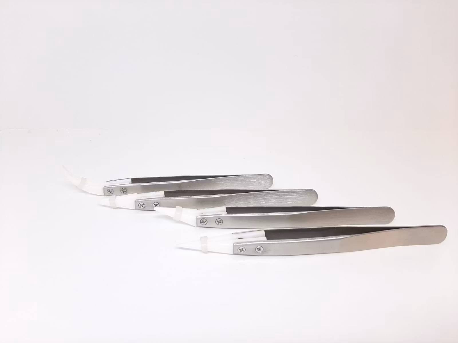 Pincetter i metall och keramik (4-pack)