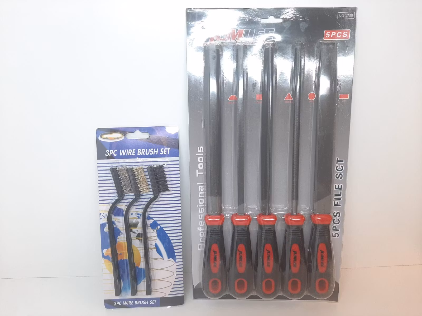 Filset / Filsats: 5 filar + 3 stålborstar