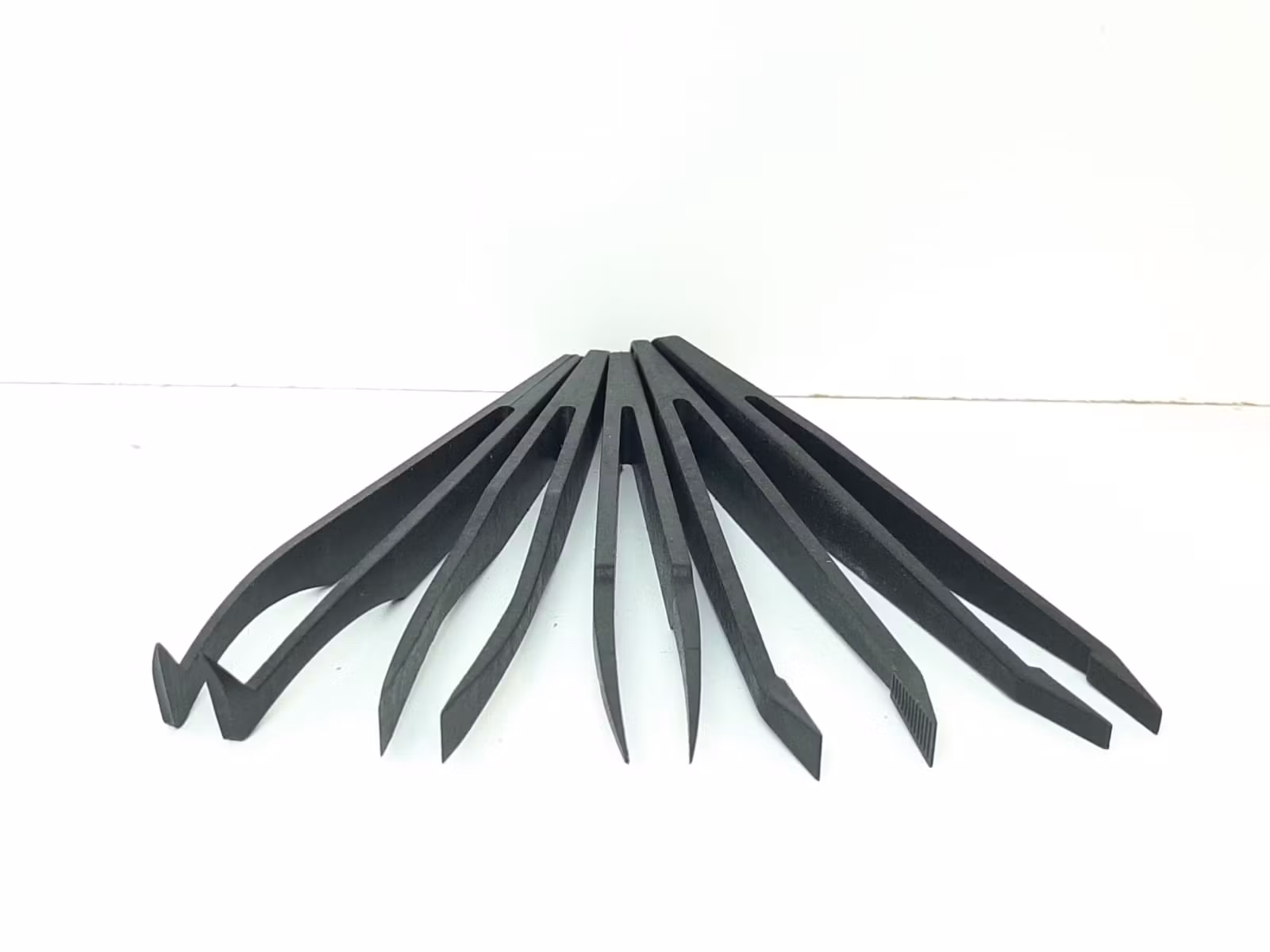 Set/Kit med 5 pincetter (Klocka/urmakeri verktyg)