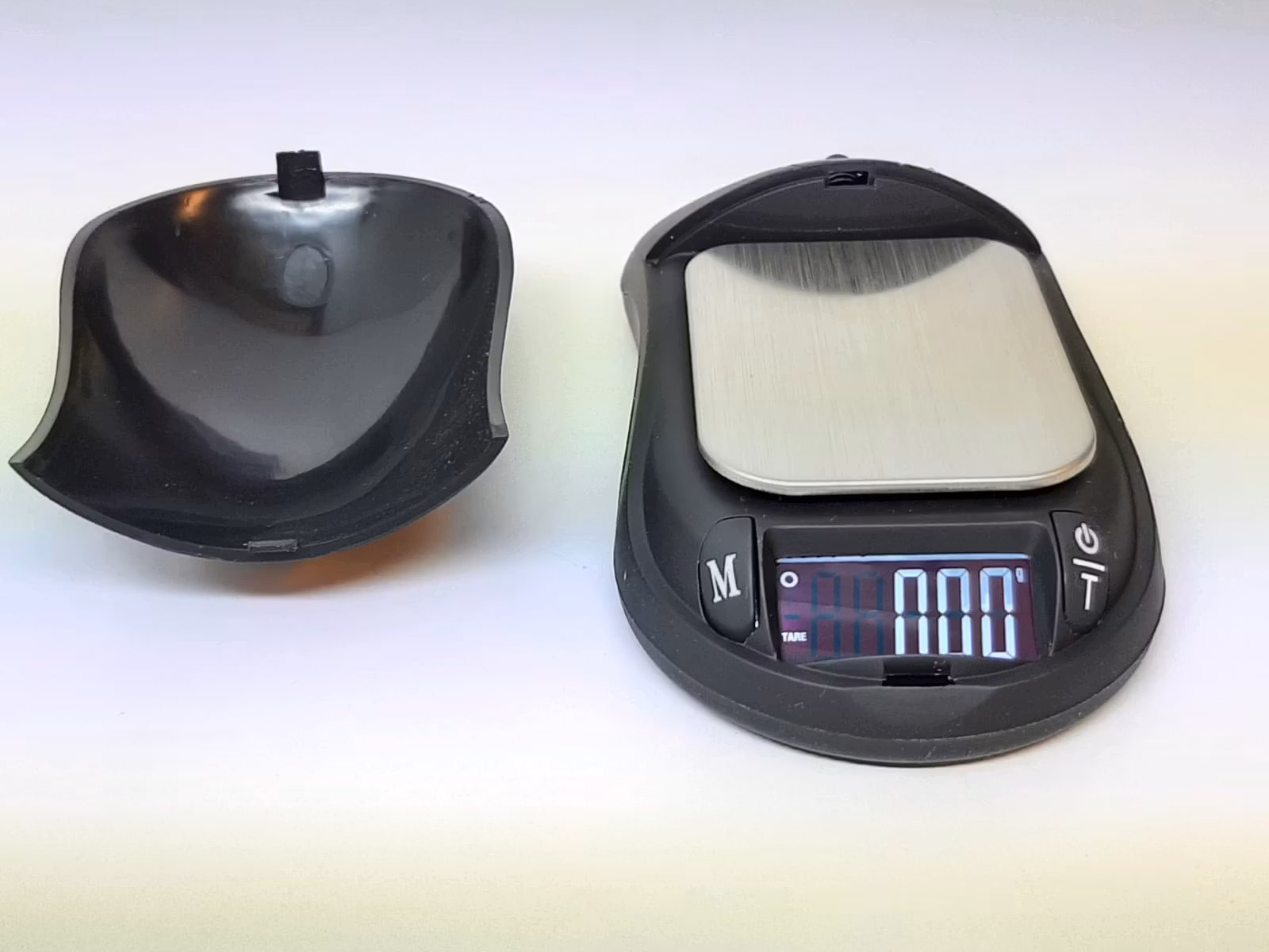 Digitalvåg Datormus (300 / 0.01 gram) + Vikt (20 g)