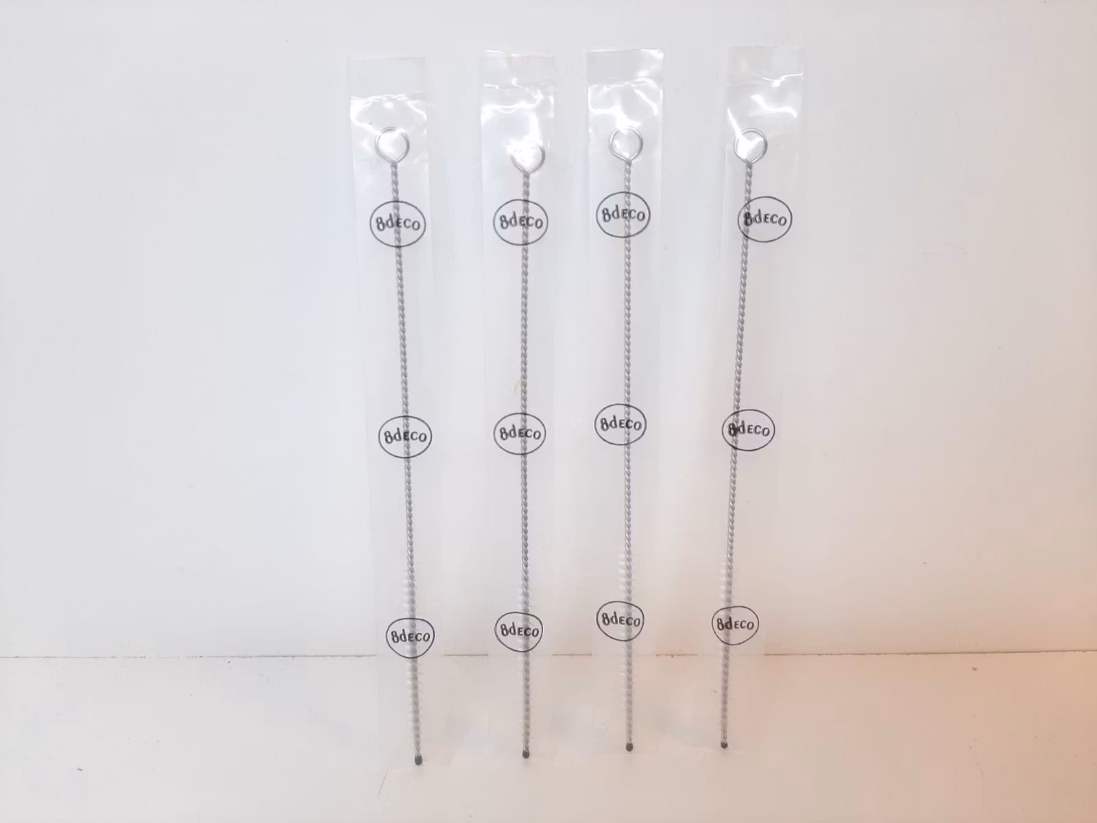 4 stycken piprensare i metall (metallpiprensare)