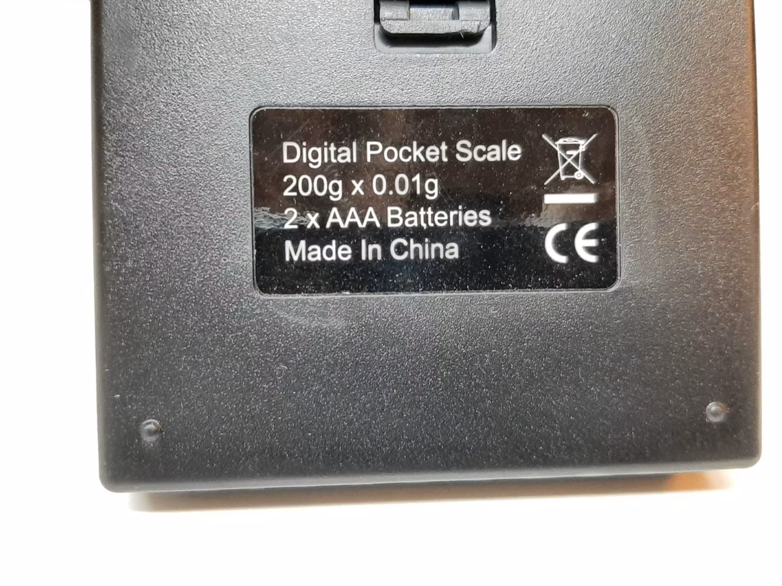 Digitalvåg (200 / 0.01 gram) + Vikt (10 g)