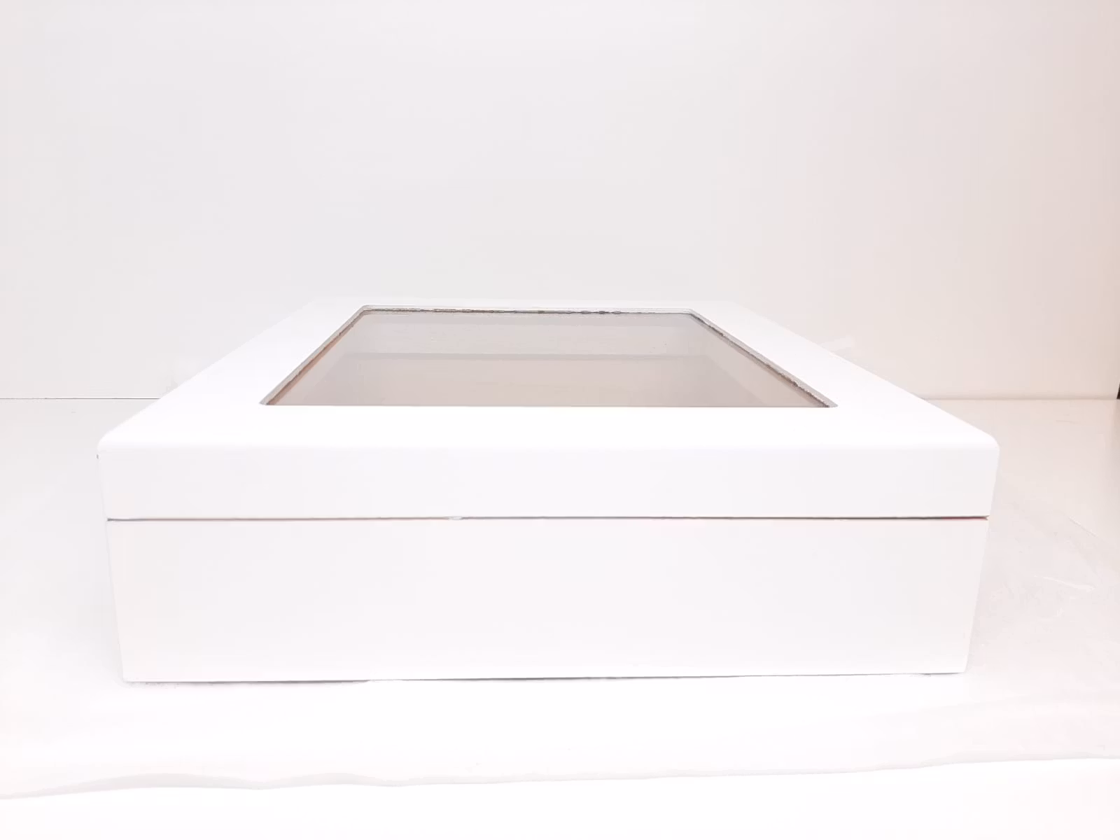 Cigarrhumidor Angelo WHITE Glas