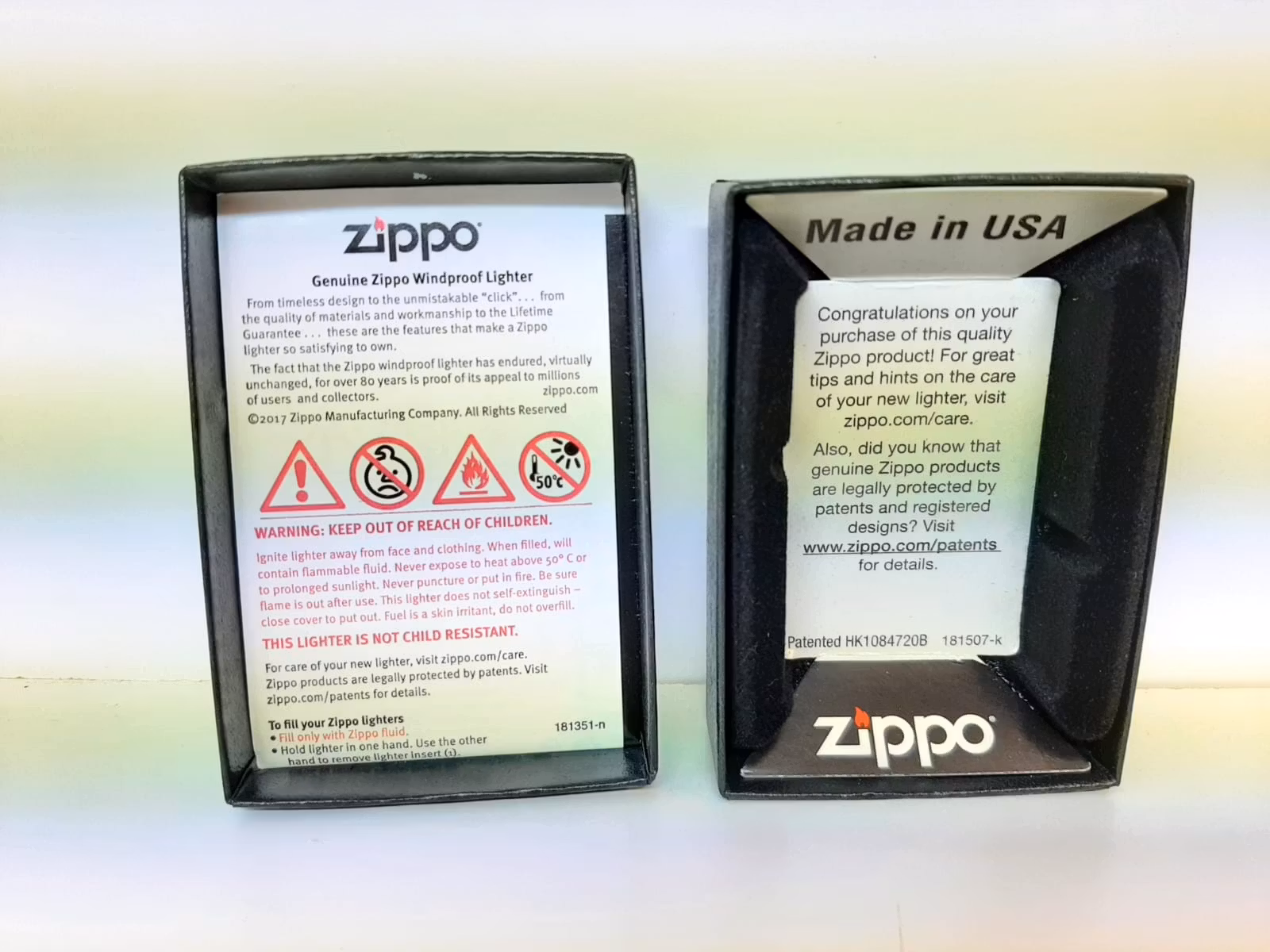Zippotändare EMBLEM + tillbehör