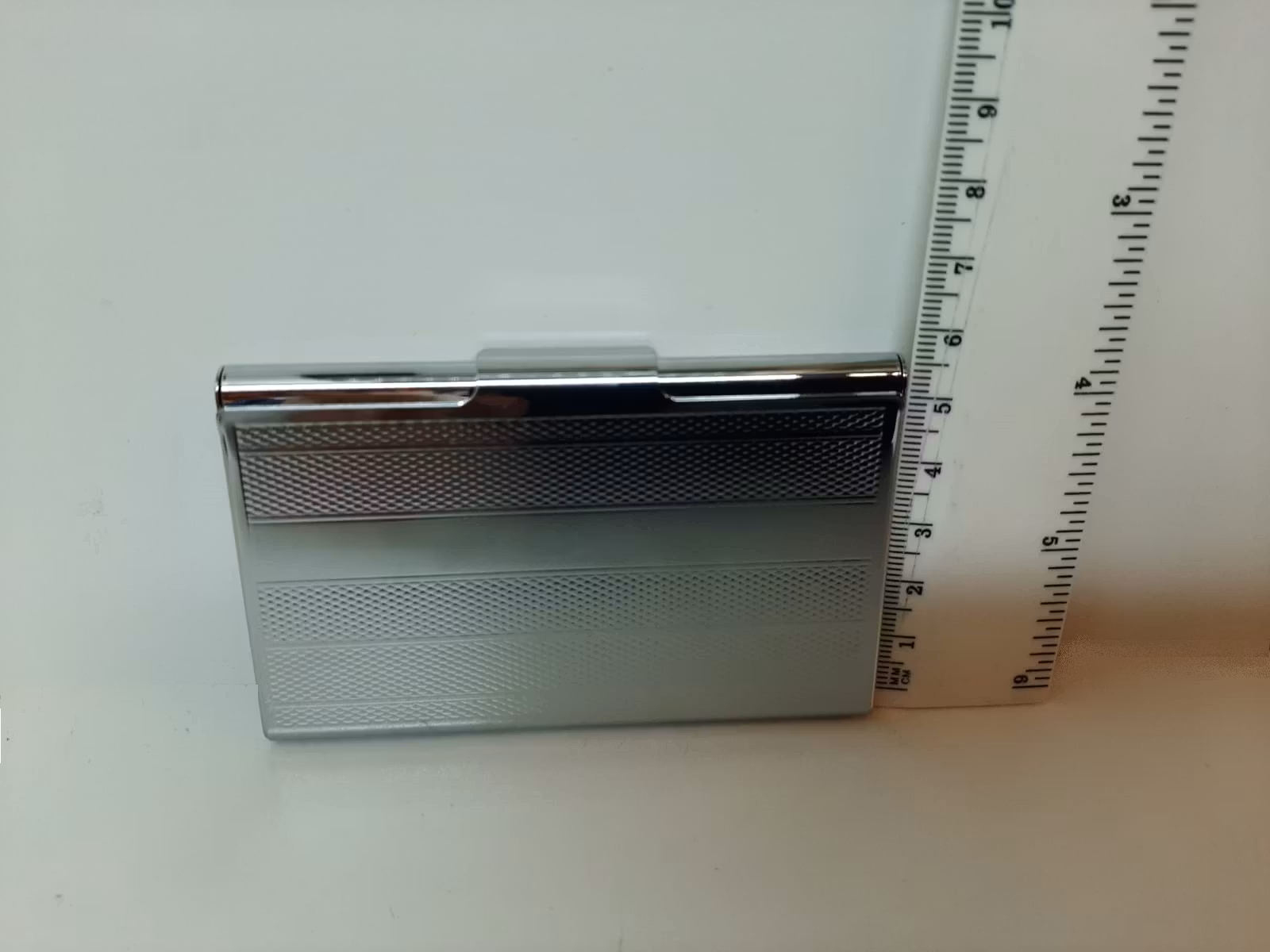 Plåtplånbok Mirror Stripes