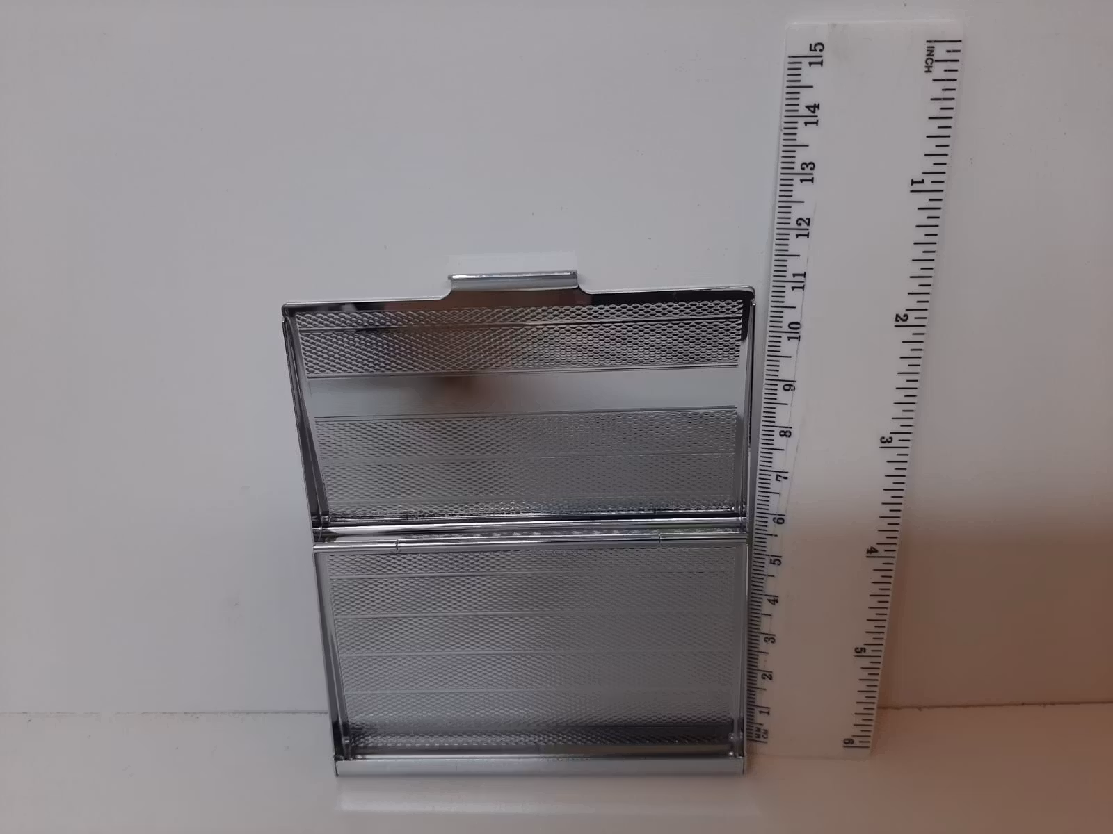 Plåtplånbok Mirror Stripes